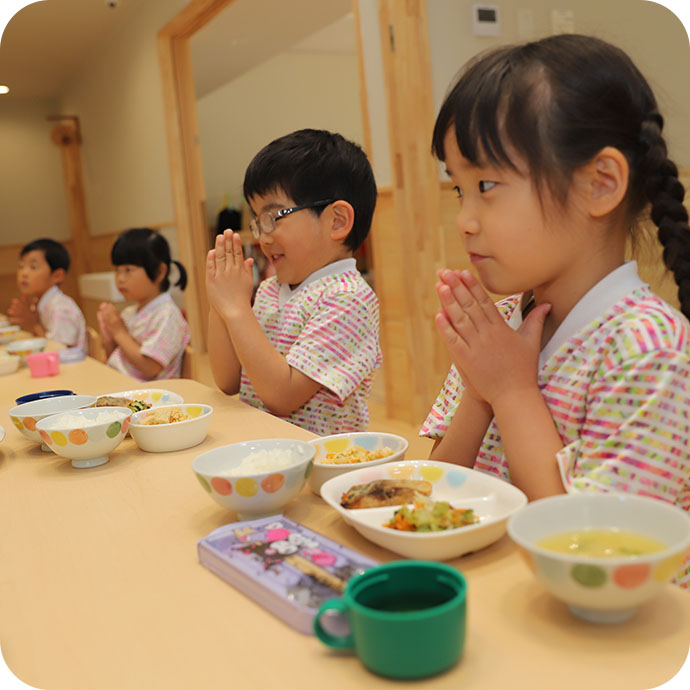 給食時間の様子