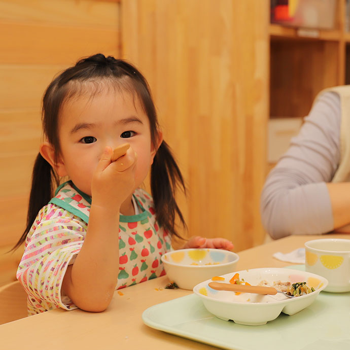給食時間の様子